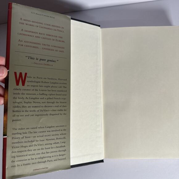The Da Vinci Code by Dan Brown 2003 First Edition - Picture 7 of 9